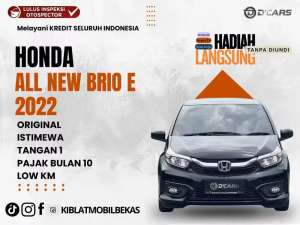 Jual bekas HONDA BRIO E 1.2 MATIC 2022 LOW KM DP MINIM,lokasi di Semarang Kota