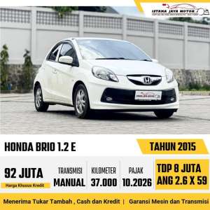 Jual bekas Honda Brio e mt 2015,lokasi di Jakarta Barat