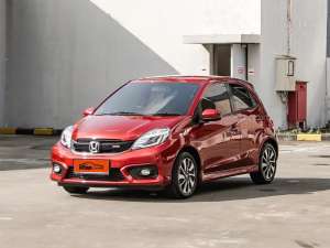 Jual bekas Honda Brio RS 1.2 AUTOMATIC 2017 MERAH,lokasi di Jakarta Pusat