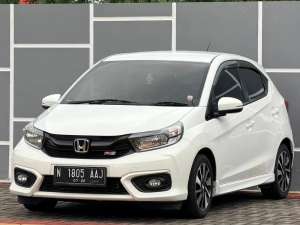 Jual bekas HONDA BRIO RS 1.2 CVT 2021 PUTIH,lokasi di Malang Kota