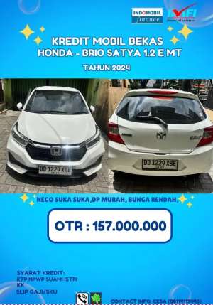 Jual bekas HONDA BRIO SATYA 1.2 E MT,lokasi di Makassar Kota