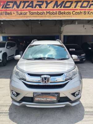 Jual bekas Honda BRV 1.5 E Prestige CVT Automatic 2016 BR-V Abu-Abu Metalik Keren,lokasi di Palembang Kota
