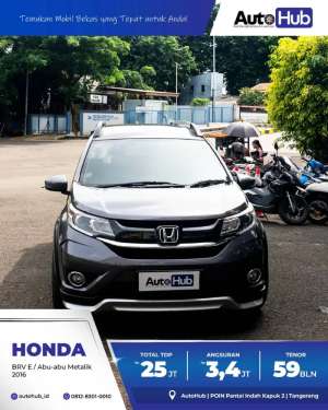 Jual bekas Honda BRV E 2016,lokasi di Tangerang Kab.