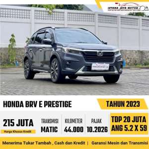Jual bekas Honda BRV Prestige at 2023,lokasi di Jakarta Barat