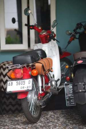 Jual bekas Honda C70 Antik Siap RidingPajak Panjang,lokasi di Sleman Kab.