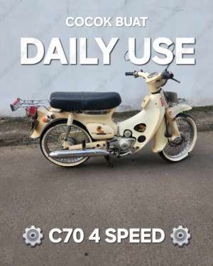 Jual bekas Honda C70 Klasik tahun 1979,lokasi di Pati Kab.