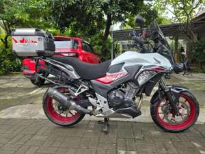 Jual bekas Honda CB500X FULL ASSESORIS,lokasi di Jakarta Timur