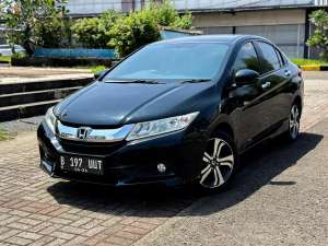 Jual bekas HONDA CITY E 1.5 AT 2016 HITAM TDP 10JT,lokasi di Bekasi Kota