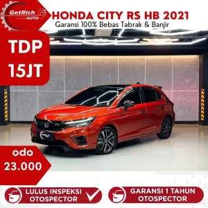Jual bekas Honda city Rs HB 2021 oranye,lokasi di Jakarta Utara
