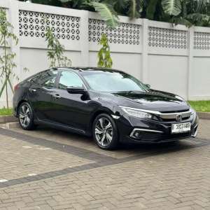 Jual bekas Honda Civic 1.5 Turbo ES Matic 2020 Hitam Sedan TC AT,lokasi di Jakarta Pusat