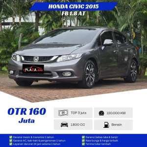 Jual bekas Honda Civic 2015FB 1.8 MaticMobil siap pakai No pr mobil irit,lokasi di Tangerang Kota