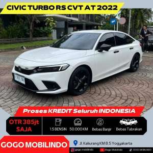 Jual bekas Honda Civic Turbo RS CVT Matic 2022 FAVORIT DP Minim Camry,lokasi di Surakarta Kota
