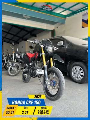 Jual bekas HONDA CRF 150 2023 MANTAP POLL MASZEEHH HIKMAH MOTOR KEPUH MALANG,lokasi di Malang Kota