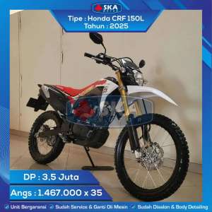 Jual bekas Honda CRF 150L Tahun 2025,lokasi di Bandung Kota