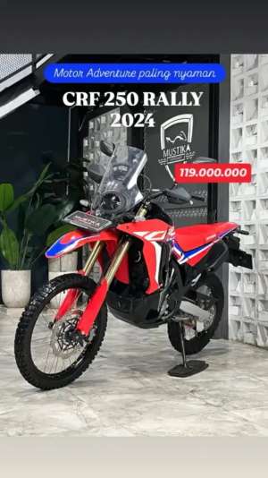 Jual bekas Honda CRF250 Rally 2024,lokasi di Malang Kota