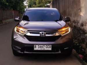 Jual bekas HONDA CRV 1.5 PRESTIGE TURBO 2018,lokasi di Jakarta Timur