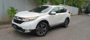 Jual bekas Honda CRV 1.5 Turbo Prestige 2020 White Pearl,lokasi di Jakarta Utara
