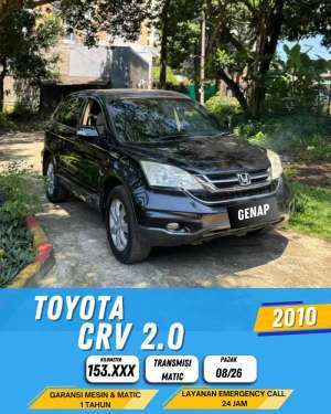 Jual bekas HONDA CRV 2.0 2010 AT MATICGENAP,lokasi di Depok Kota