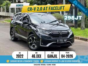 Jual bekas Honda CRV 2.0cc at Facelift 2022 Hitam Metalik,lokasi di Jakarta Timur