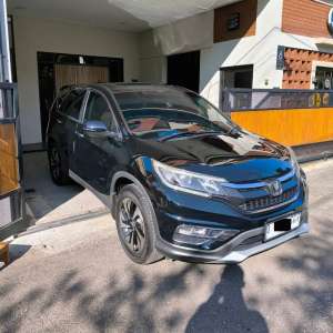 Jual bekas Honda CRV 2.4 Prestige AT Hitam 2015 Gen4 RM3 Sunroof,lokasi di Cimahi Kota