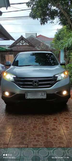 Jual bekas Honda CRV 2.4 Prestige AT Matic 2014 Silver Pajak Panjang B Tangerang,lokasi di  ,Tangerang Kota