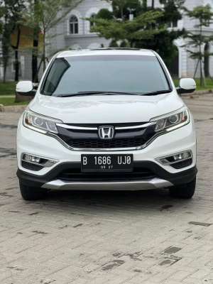 Jual bekas HONDA CRV 2.4 PRESTIGE AUDIO FENDER AT 2017 PUTIH,lokasi di Tangerang Kota