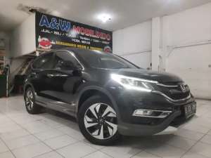 Jual bekas HONDA CRV 2.4 PRESTIGE MATIC 2015 HITAM,lokasi di Tangerang Selatan Kota