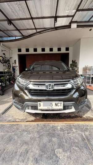 Jual bekas HONDA CRV PRESTIGE TURBO 1.5 AT 2018,lokasi di Tangerang Selatan Kota