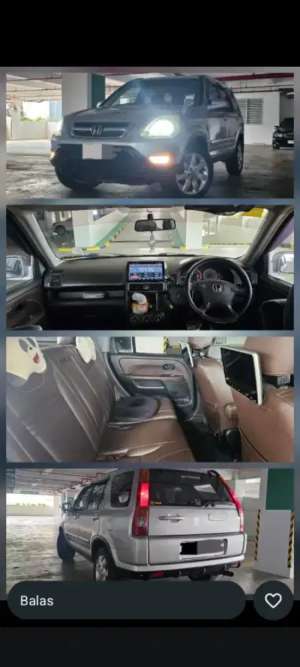 Jual bekas Honda CRV tahun 2003,lokasi di Tangerang Kab.