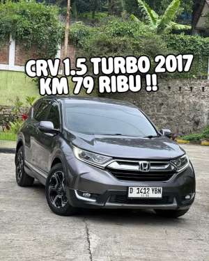 Jual bekas HONDA CRV TURBO 2017,lokasi di Bandung Kota