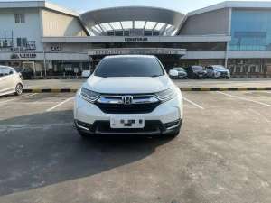 Jual bekas Honda CRV Turbo 2018 Prestige Putih,lokasi di Jakarta Utara