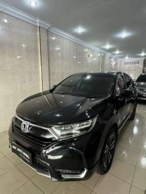 Jual bekas Honda CRV Turbo Prestige Hitam 2017,lokasi di Medan Kota