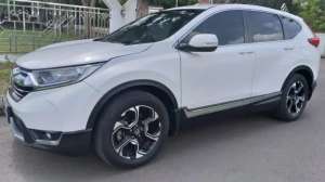 Jual bekas Honda crv warrna putih,lokasi di Bandar Lampung Kota