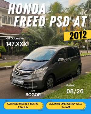 Jual bekas HONDA FREED PSD 2012 AT MATICGENAP,lokasi di Bogor Kab.