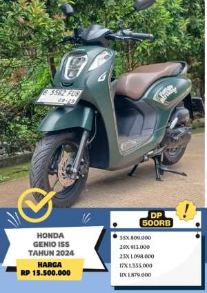 Jual bekas Honda Genio ISS tahun 2024 READY PAKAI,lokasi di Jakarta Barat