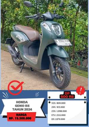 Jual bekas Honda Genio Iss Tahun 2024 DP 500Ribu,lokasi di Jakarta Selatan