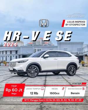 Jual bekas Honda HR-V SE 2024 HRV Special Edition E,lokasi di Bekasi Kota