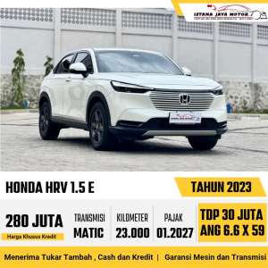 Jual bekas HONDA HRV 1.5 E 2023,lokasi di Jakarta Pusat