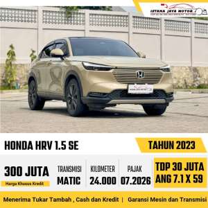 Jual bekas HONDA HRV 1.5 SE CVT 2023,lokasi di Jakarta Utara