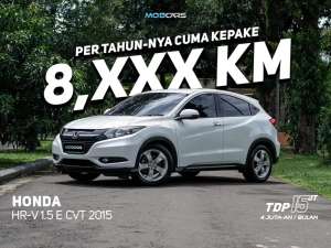 Jual bekas Honda HRV E 1.5 CVT 2015Maskulin Buat Diajak NgantorNgampus,lokasi di Jakarta Selatan