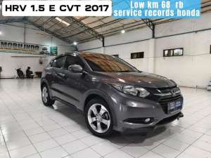 Jual bekas Honda HRV E CVT 1.5 Bensin AT 2017 Abu tua original,lokasi di  ,Tangerang Selatan Kota