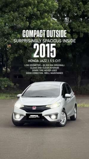 Jual bekas Honda Jazz 1.5 S CVT 2015,lokasi di Bandung Kota