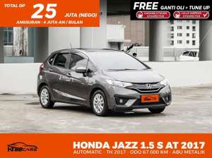Jual bekas Honda Jazz 2017 Bensin,lokasi di Jakarta Pusat