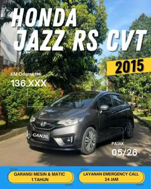 Jual bekas HONDA JAZZ RS 2015 CVT MATICGANJIL,lokasi di Tangerang Selatan Kota