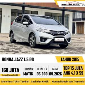 Jual bekas Honda Jazz RS AT 2015,lokasi di Jakarta Barat