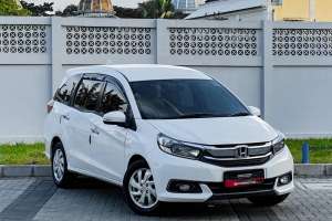 Jual bekas Honda Mobilio 1.5E 1.5 E CVT 2017 Putih. FULL RECORD,lokasi di Jakarta Barat