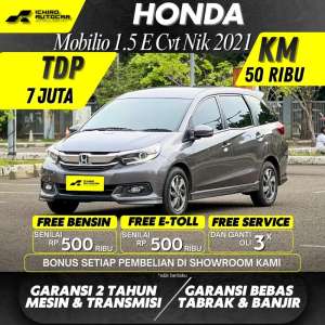 Jual bekas HONDA MOBILIO E 1.5 AT 2021,lokasi di Jakarta Selatan