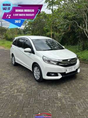 Jual bekas HONDA MOBILIO E CVT 2017 AUTOMATIC FACELIFT,lokasi di Malang Kota