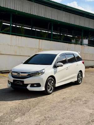 Jual bekas Honda Mobilio E CVT Matic 2021 Putih Last Edition Rare,lokasi di Jakarta Pusat