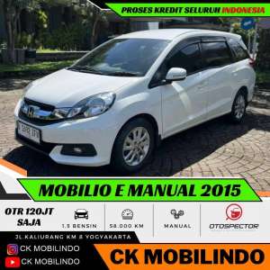 Jual bekas Honda Mobilio E Manual 2015 ANTIK ISTIMEWA DP Minim Avanza,lokasi di Surakarta Kota
